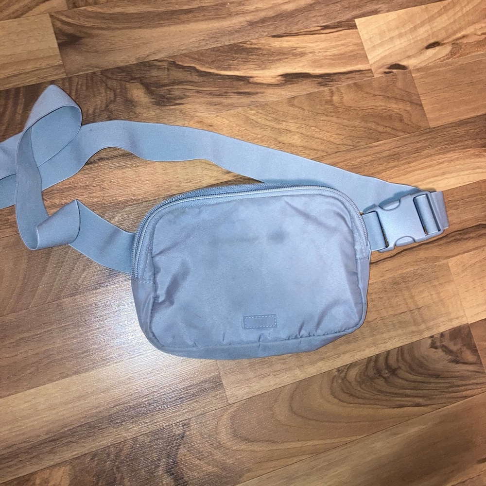 PINK belt crossbody bag